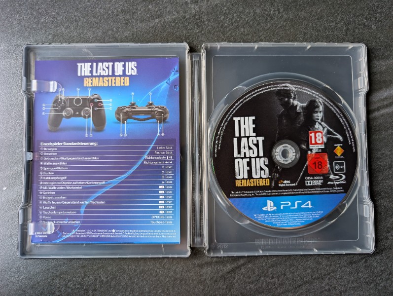 The Last of Us Remastered PS4 - Steelbook Edition