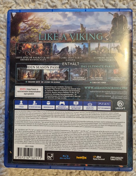 Assassins Creed Valhalla Ultimate Edition PS4