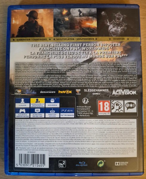 Call Of Duty - WW2 - PS4