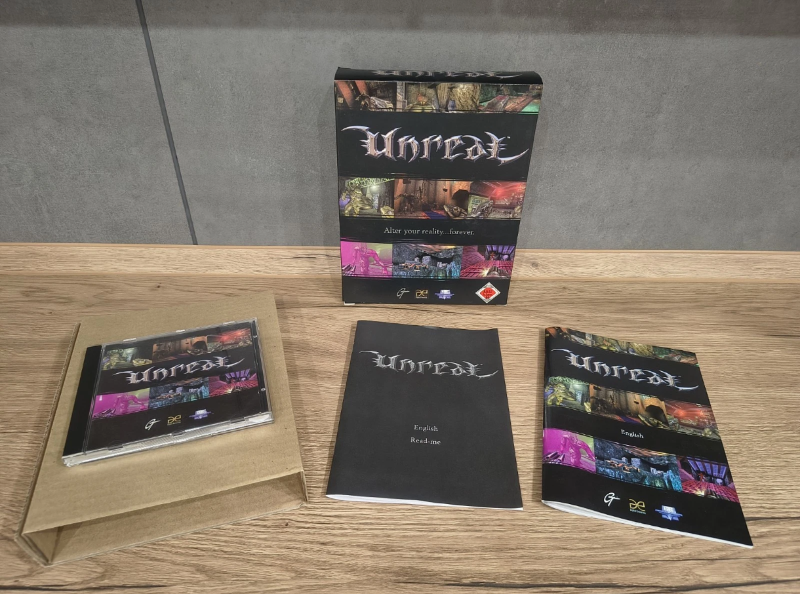 Unreal PC Big Box OVP CiB RAR Sammlerzustand