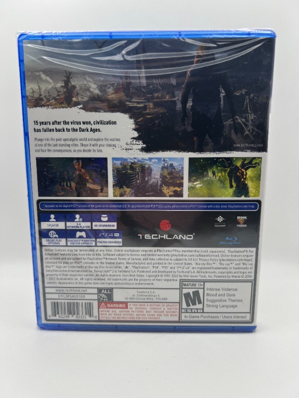 Dying Light 2 - Stay Human - ESRB - Playstation 4