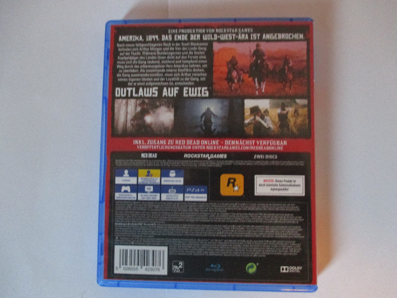 RED DEAD REDEMPTION II PS4 - Anschauen Super !!!