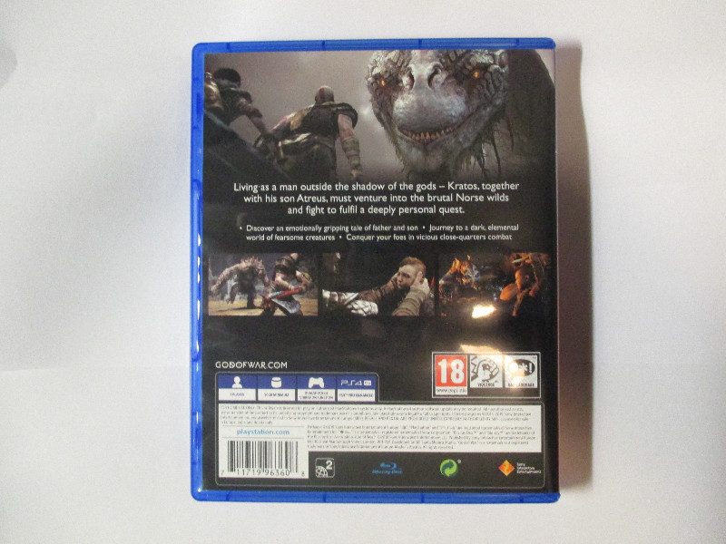 GOD OF WAR  PS4 - SUUPER !!!