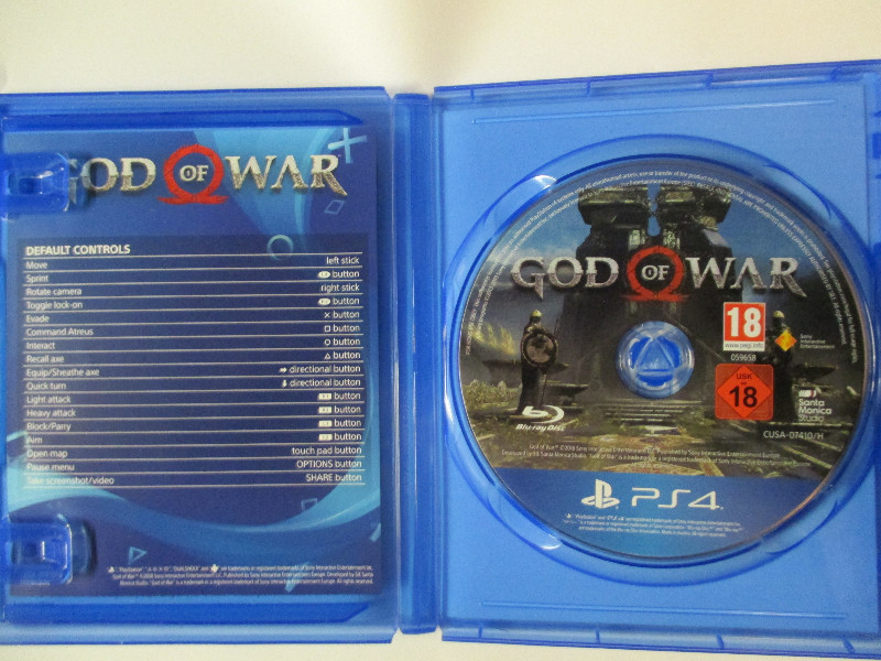 GOD OF WAR  PS4 - SUUPER !!!