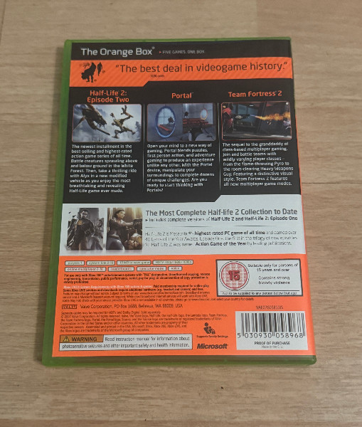 Half-Life 2: The Orange Box UK