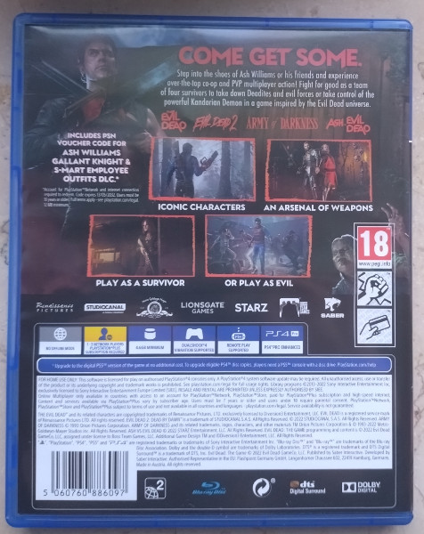 Evil Dead The Game PS4 Horrorspiel Playstation 4