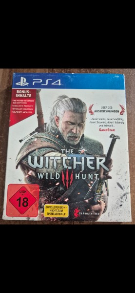 The Witcher 3:Wild Hunt(PS4)Top-Zustand-Uncutt