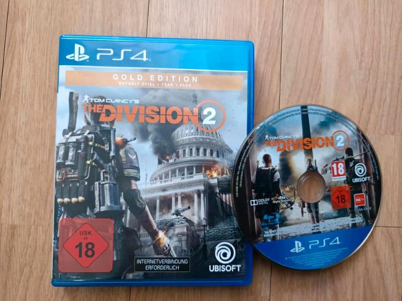 Tom Clancys The Division 2 Gold Edition PS4