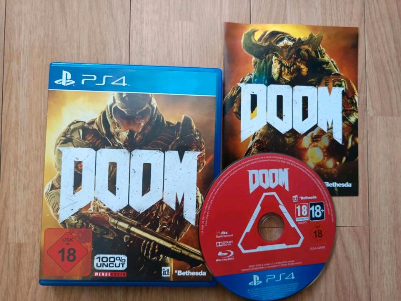 Doom PS4 Sony PlayStation 4 FSK 18