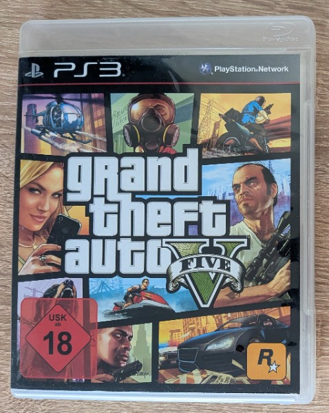 Grand Theft Auto V GTA 5 PS3 inkl. Karte