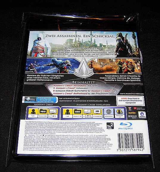 PS3 Playstation 3 * Assassins Creed - Revelations