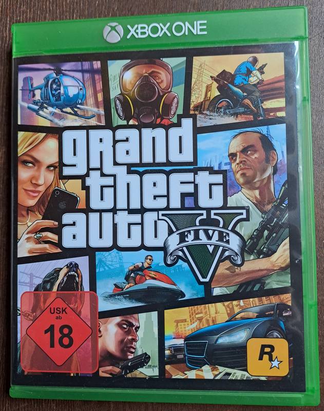 GTA 5  (Grand Theft Auto V, XBOX ONE)
