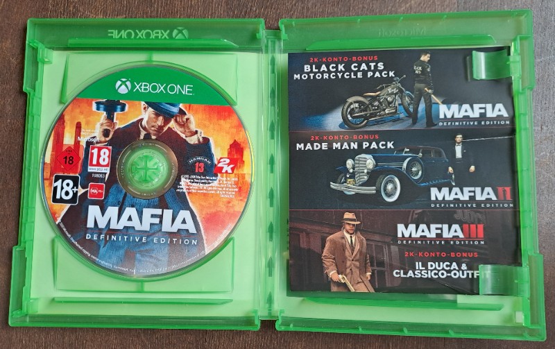 Mafia - Definitive Edition (XBOX ONE)