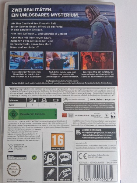 Nintendo Switch Spiel Life is Strange - Double