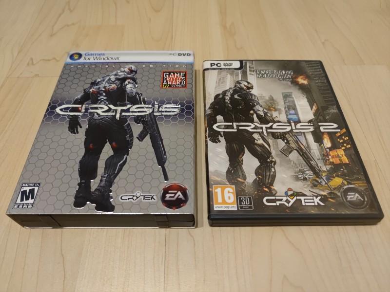 Crysis (Special Edition US) + Crysis 2 (UK)