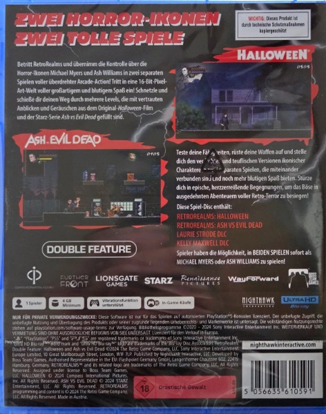 PS5 Retro Realms: Halloween & Ash VS Evil Dead
