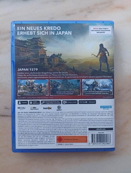 Assassins Creed Shadows PS5