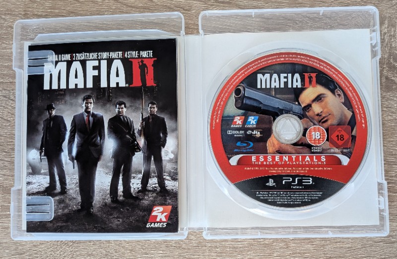 Mafia 2 II (Essentials) PS3 inkl. Karte