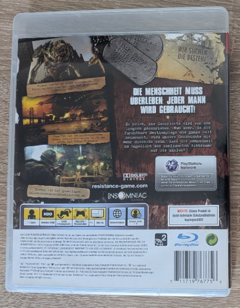 Resistance 2 PS3