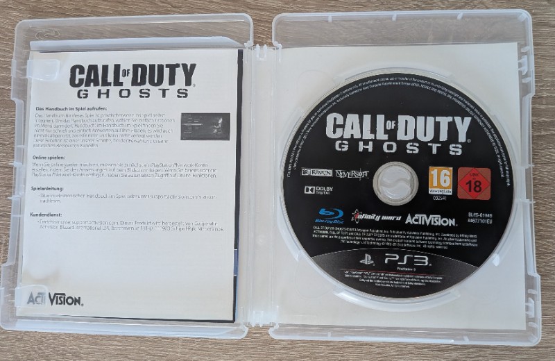 Call of Duty Ghosts PS3