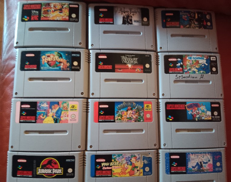 Supernintendo Spielesammlung