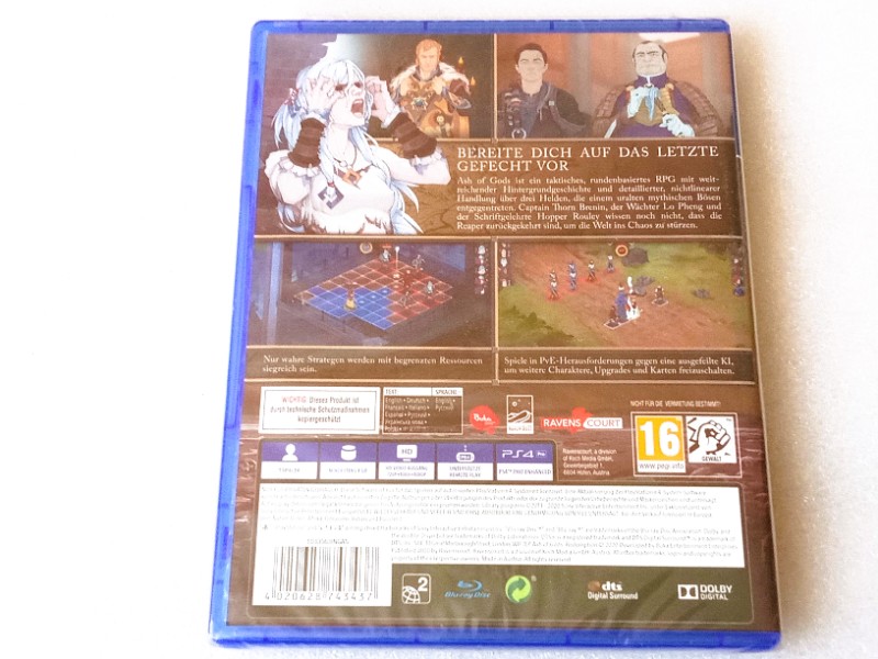 Ash of Gods - Redemption - Play Station 4 - Neu
