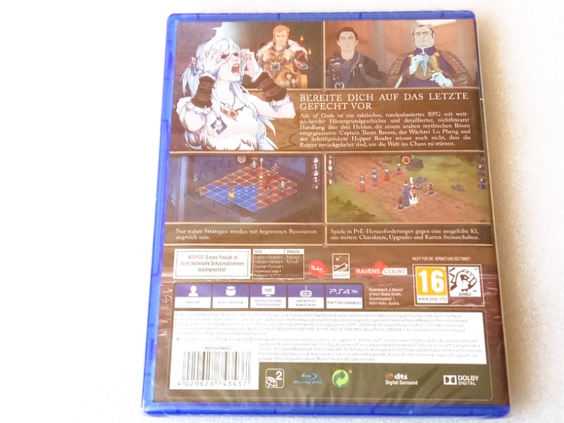 Ash of Gods - Redemption - Play Station 4 - Neu