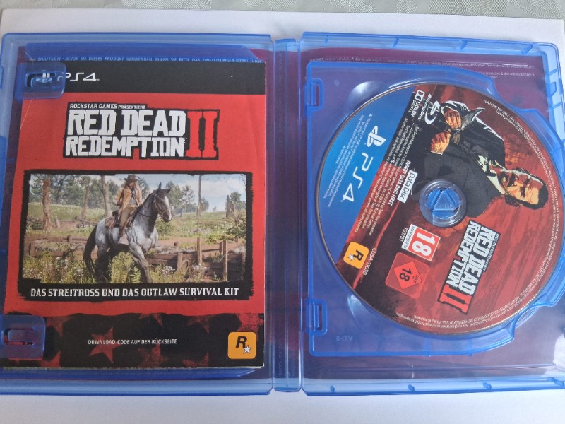 PS 4 Spiel Red Dead Redemption 2