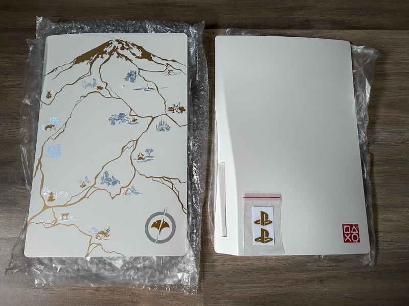 PS5 Classic Faceplate Ghost of Yotei NEU