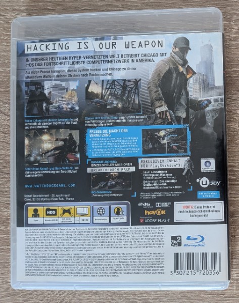 Watch Dogs - Special Edition PS3