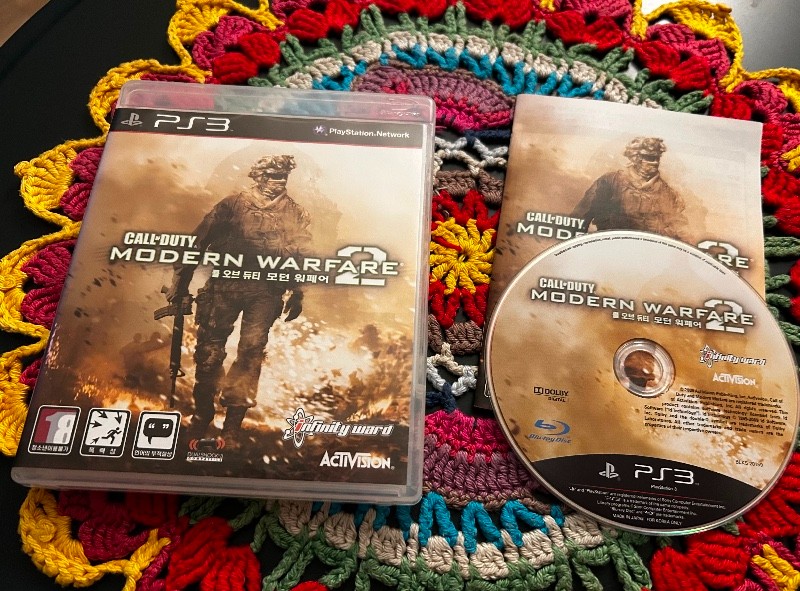 Call of Duty Modern Warfare 2 PS3 Korea Rare Game