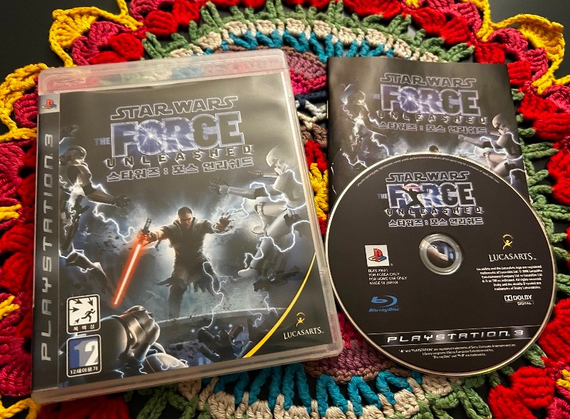 Star Wars The Force Unleashed PS3 Korea Deutsch