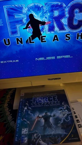 Star Wars The Force Unleashed PS3 Korea Deutsch