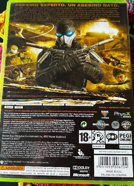 Wanted (Xbox 360) Uncut TOP OVP