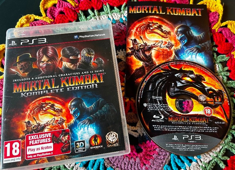 Mortal Kombat 9 Uncut PlayStation 3 Ps3 Kratos