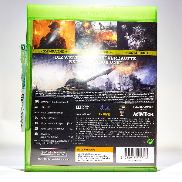 Call of Duty: WWII (Microsoft Xbox One, 2017)