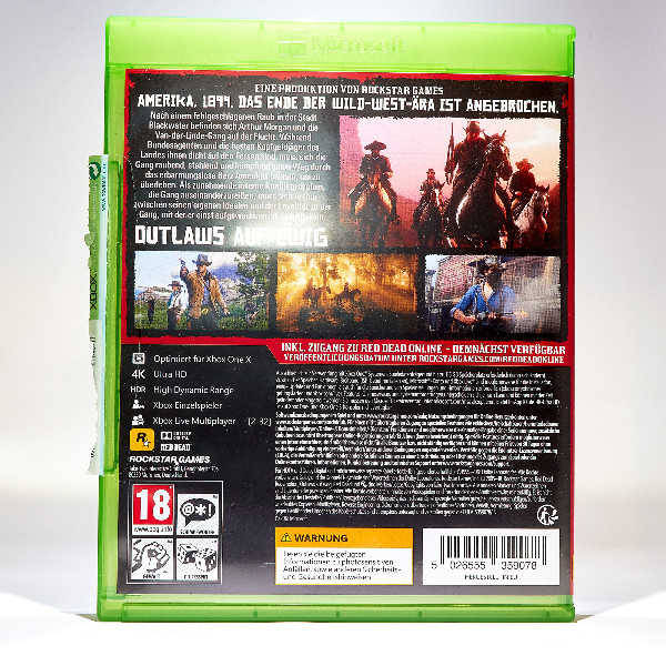 Red Dead Redemption 2 f�r Xbox One (2018) AT PEGI