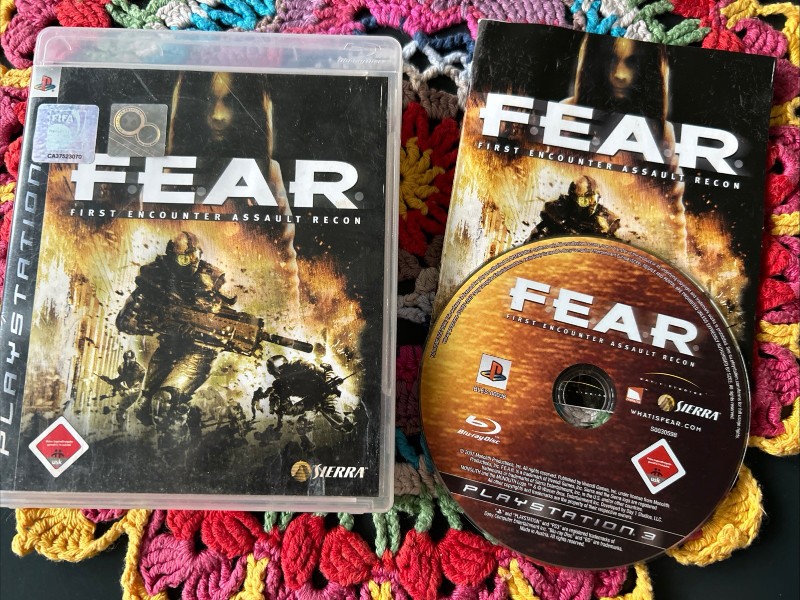 Fear F.E.A.R. First Encounter Assault Recon PS3