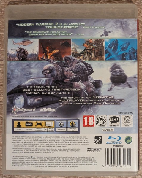 Call of Duty: Modern Warfare 2 PS3