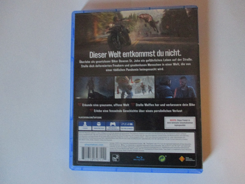 DAYS GONE  PS4  -  TOP Spiel !!!!!!!