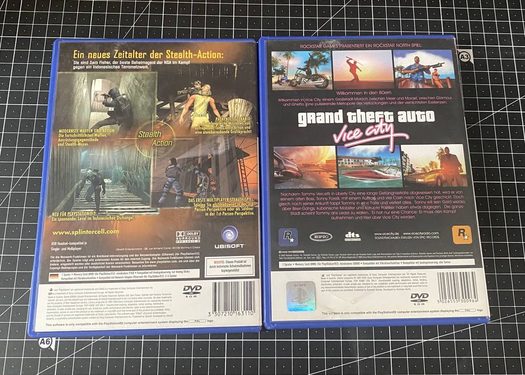 GTA Vice City + Splinter Cell (Black Label)