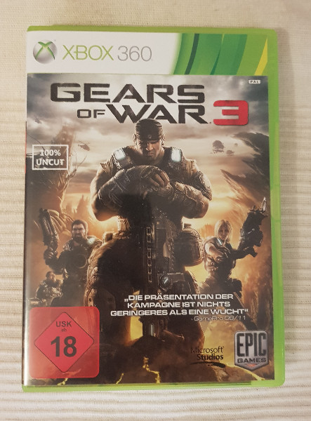Gears Of War 3 Uncut Komplett