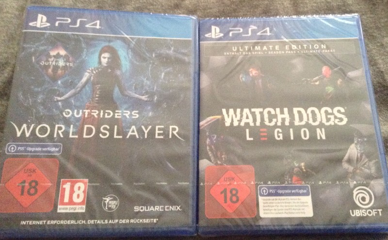Outriders Worldslayer + Watch Dogs Legion