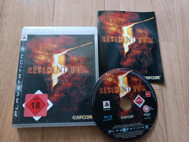 Resident Evil 5 Playstation 3 PS3 FSK18