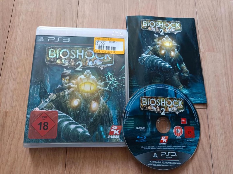 BioShock 2 Playstation 3 PS3 FSK18　