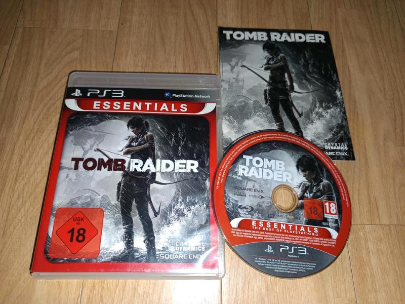 Tomb Raider Playstation 3 PS3 FSK18　