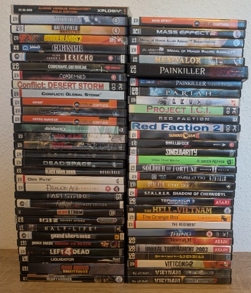 Mega XXL PC USK18 FSK18 63x Spiele Paket Konvolut