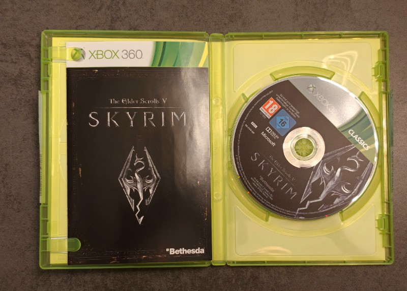 Skyrim the elder Scrolls V Xbox 360