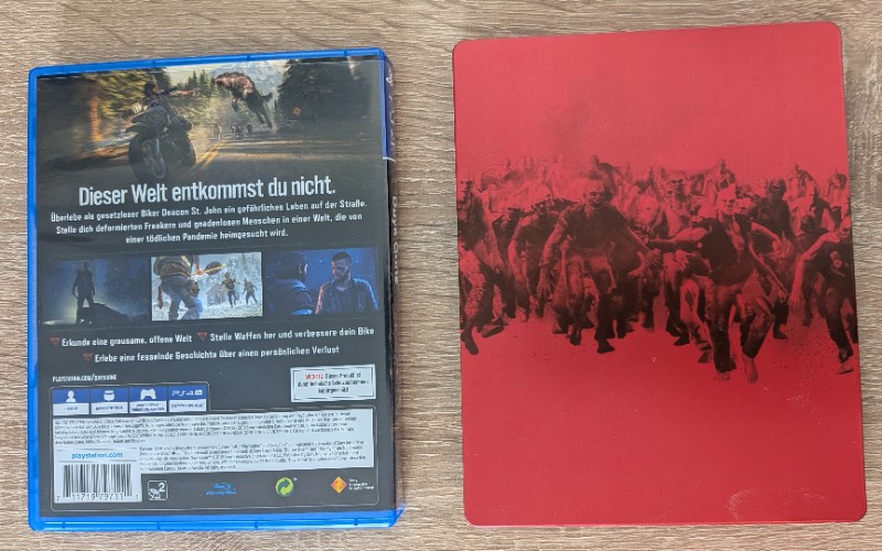 Days Gone PS4 Limited Special Steelbook Edition