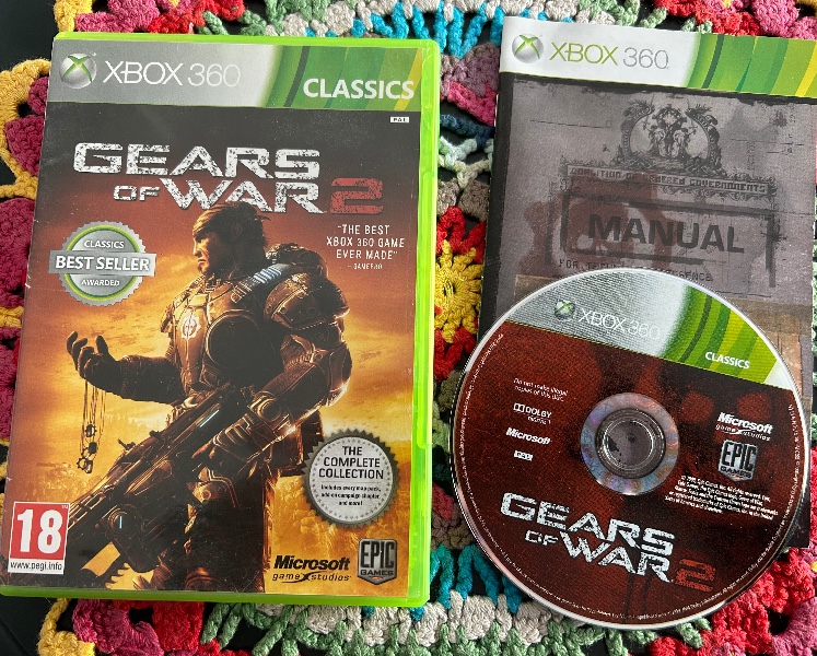 Gears of War 2 Xbox 360 TOP OVP Uncut